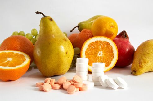 Zdravé ovoce a vitamínové komplexy pro mužskou potenci